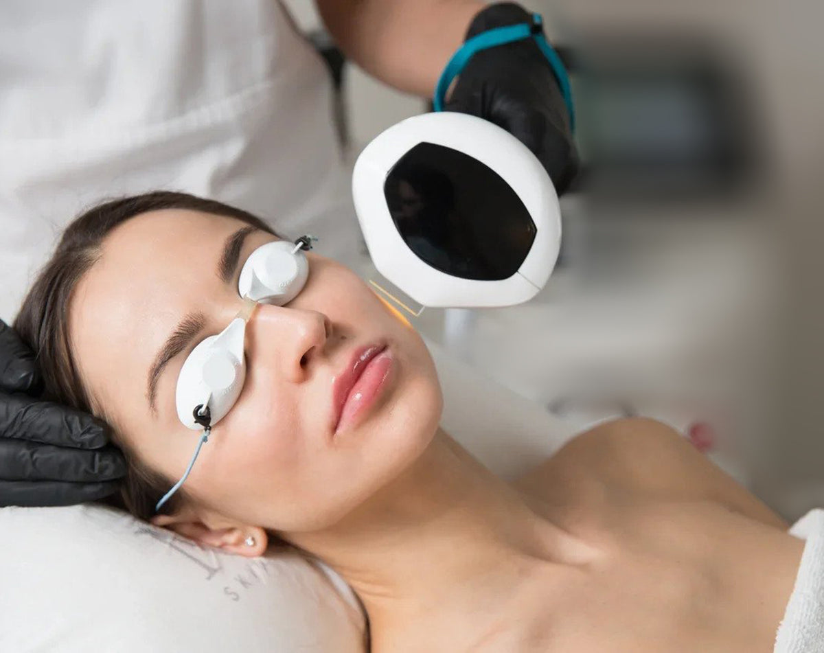 Hero: 'IPL photofacial treatment in Boca Raton'. Devices: 'Candela Nordlys IPL handpiece'. Areas: 'IPL treatment areas on face, neck and chest'.