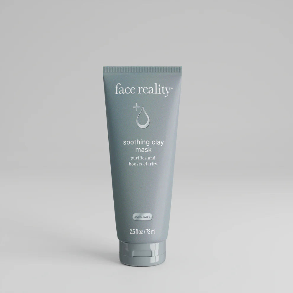 Face Reality Soothing Clay Mask purifies and boosts clarity