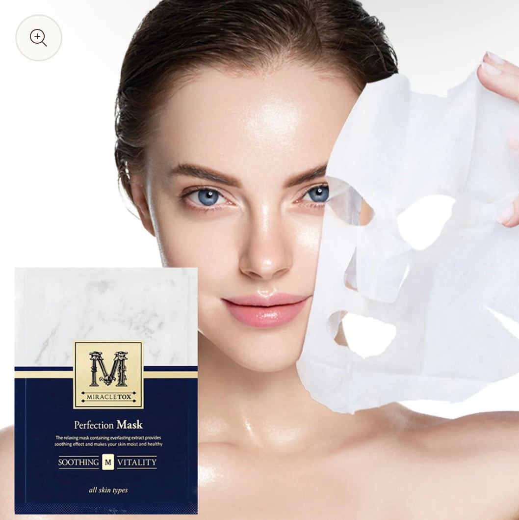 MiracleTox Perfection sheet masks, 4-piece set