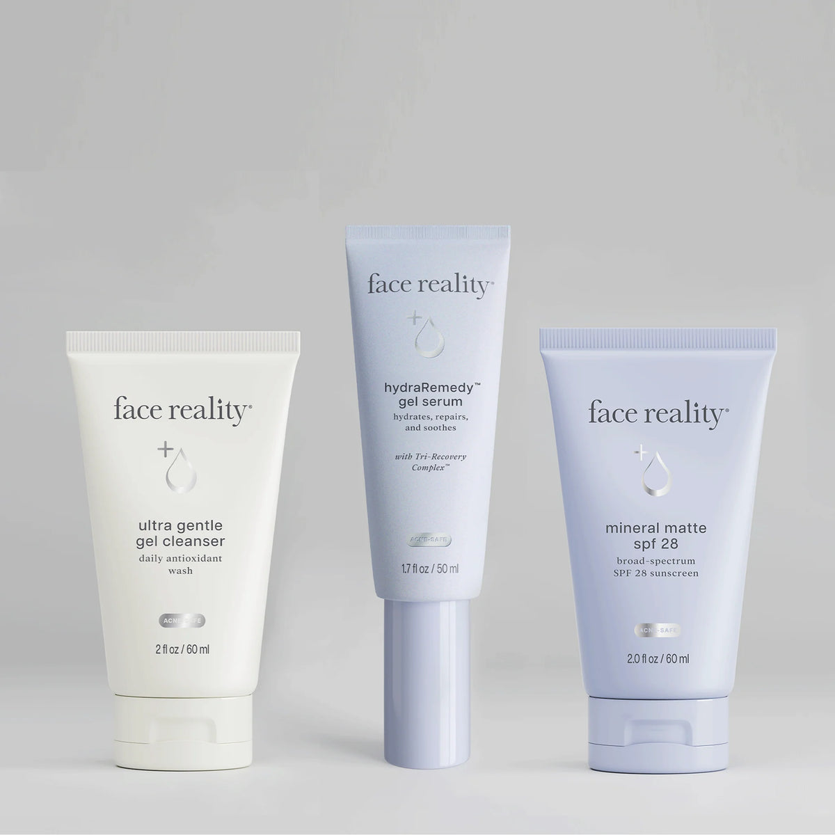 FACE REALITY ACNE SAFE ESSENTIALS BUNDLE FOR OILY SKIN