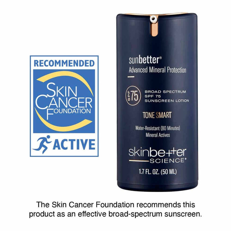 skinbetter sunbetter Tone Smart SPF 75 Sunscreen Lotion, view 3